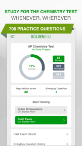 AP Chemistry Practice Test screenshot