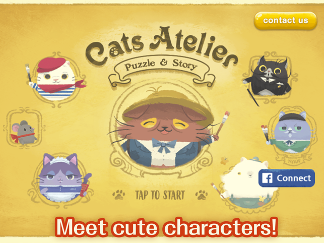 Cats Atelier: Painting Puzzle Екранна снимка