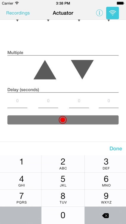 Wi-Fi Actuator Control App