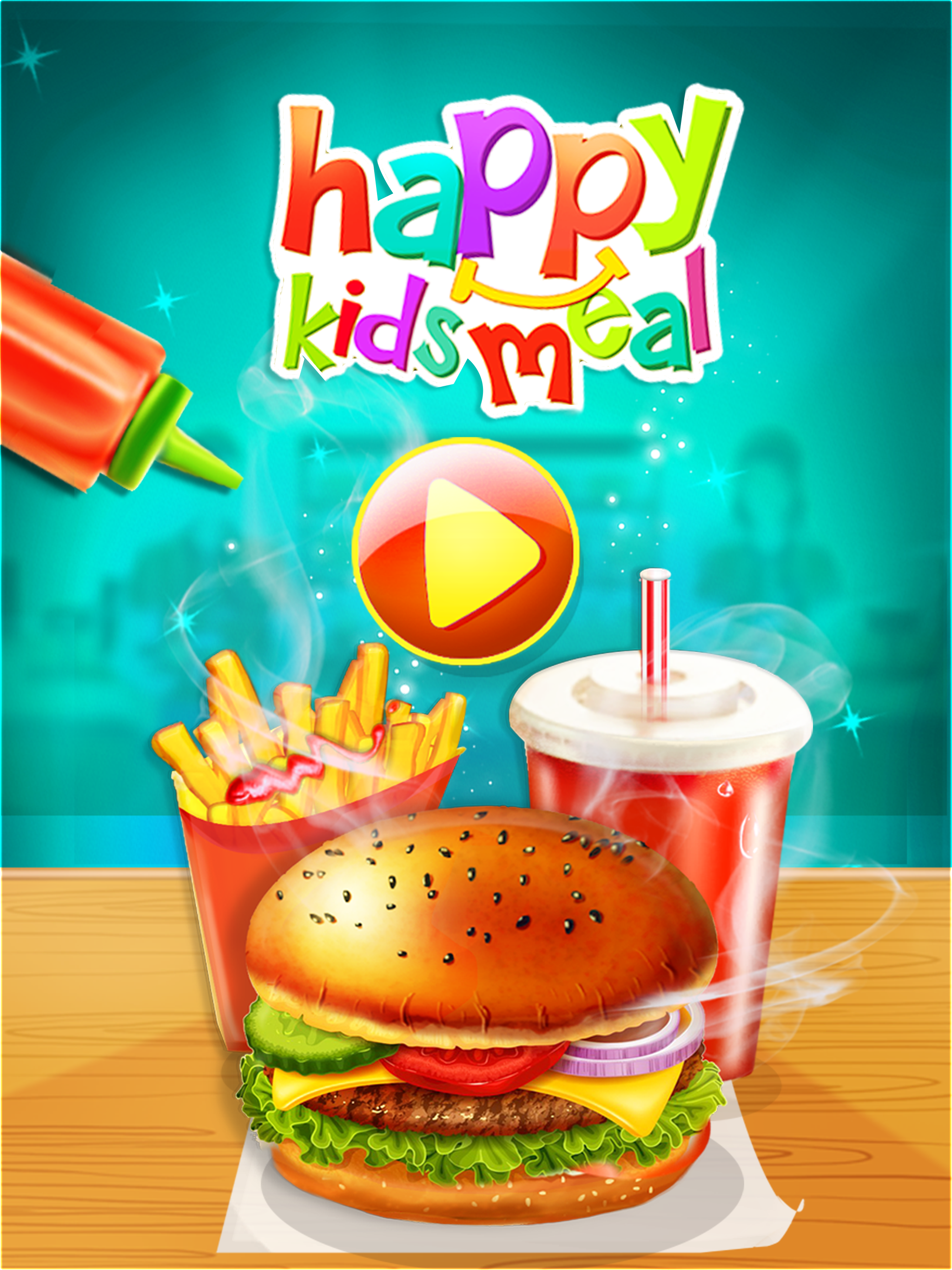 Happy Kids Meal - Burger Maker screenshot 5
