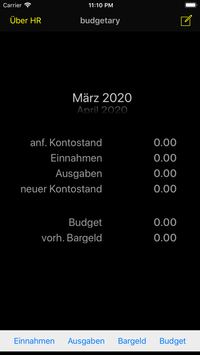 Screenshot #1 pour HR Budget