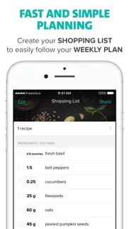 freeletics nutrition iphone screenshot 4
