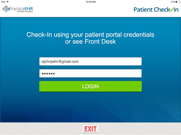 Practice EHR Patient Check-In screenshot-3