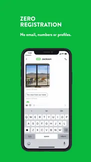 zero messenger iphone screenshot 1