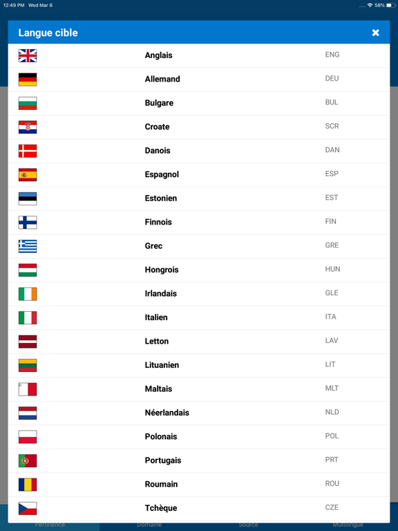 Screenshot #5 pour Traduction Technique TechDico