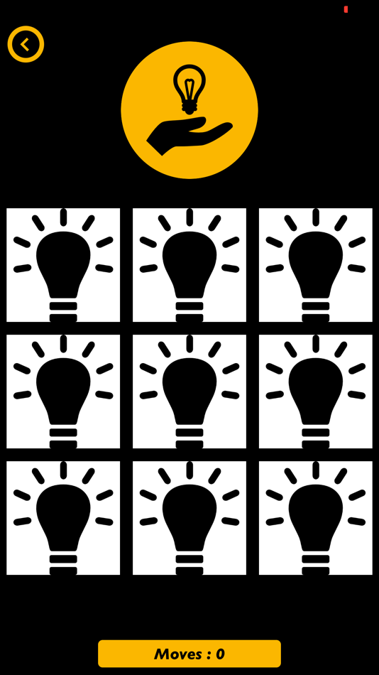 #1. Light Up Bulb Puzzle Game (iOS) Podle: Jogani Bhavesh Keshubhai