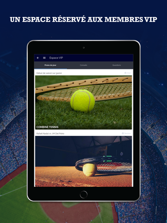 LMP iPad screenshot 4 - Sports app