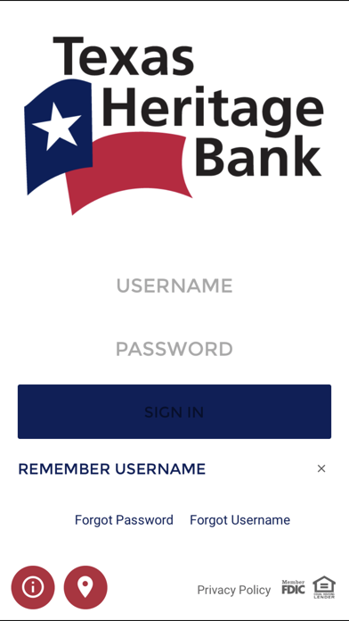 Texas Heritage Bank Mobile Screenshot