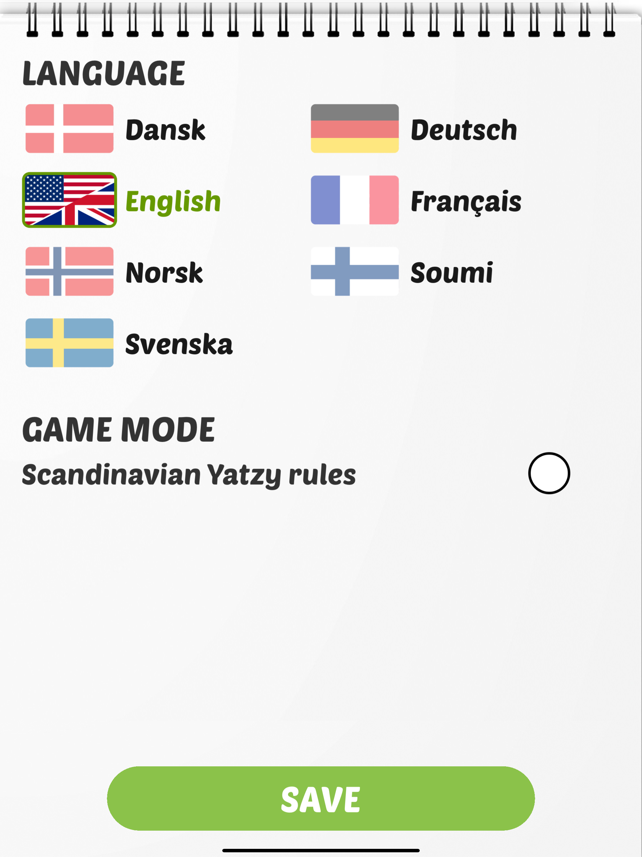 DICY, Scoresheet for YAHTZEE® screenshot 4