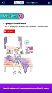 techsafe - mental health iphone resimleri 4