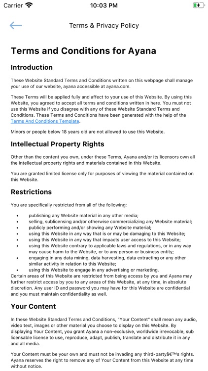 Ayana Therapist screenshot-4