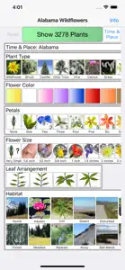 Alabama Wildflowers screenshot #1 for iPhone