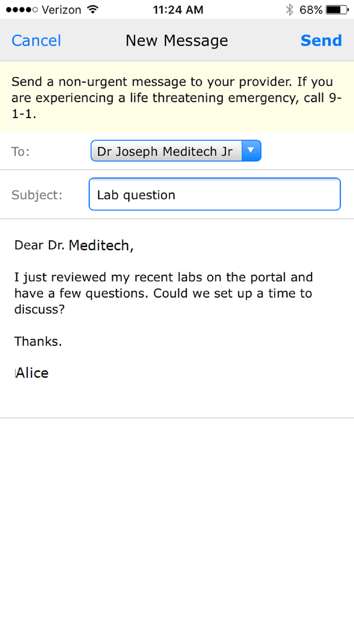 MEDITECH MHealth screenshot 3