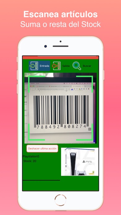 Inventory: QR Barcode Scanner Screenshot
