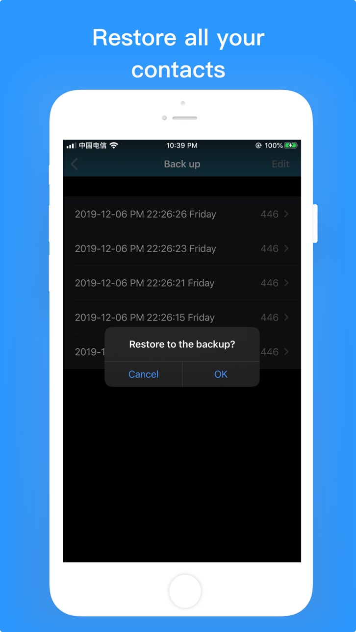 iPhone screenshot