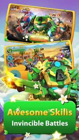 Game screenshot Superhero Fruit 2: Robot Wars apk