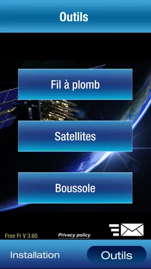 Screenshot von SC Installer Aligner Parabole auf dem iPhone 10