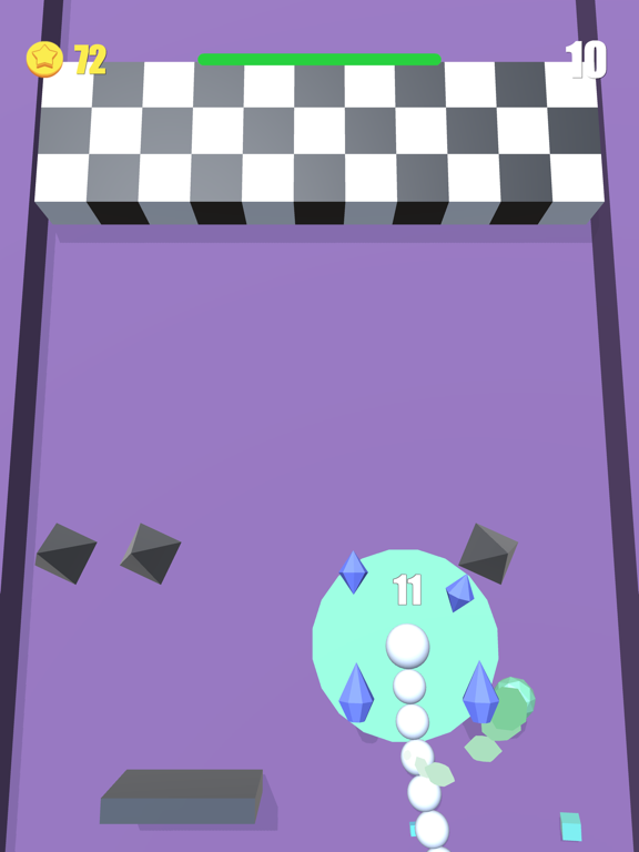 Snake dash - Cube breaker iPad screenshot