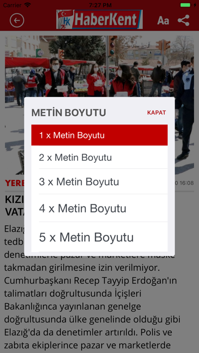App screenshot