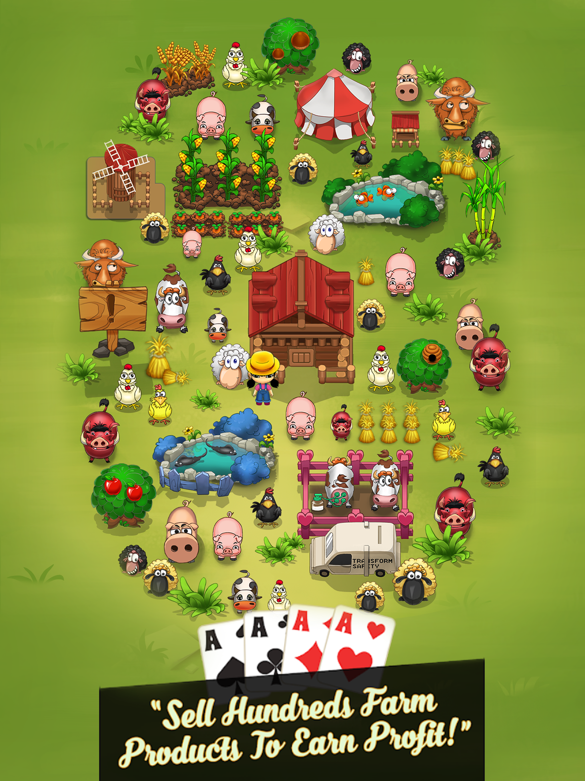 Solitaire Farm: Idle Card Game screenshot 7