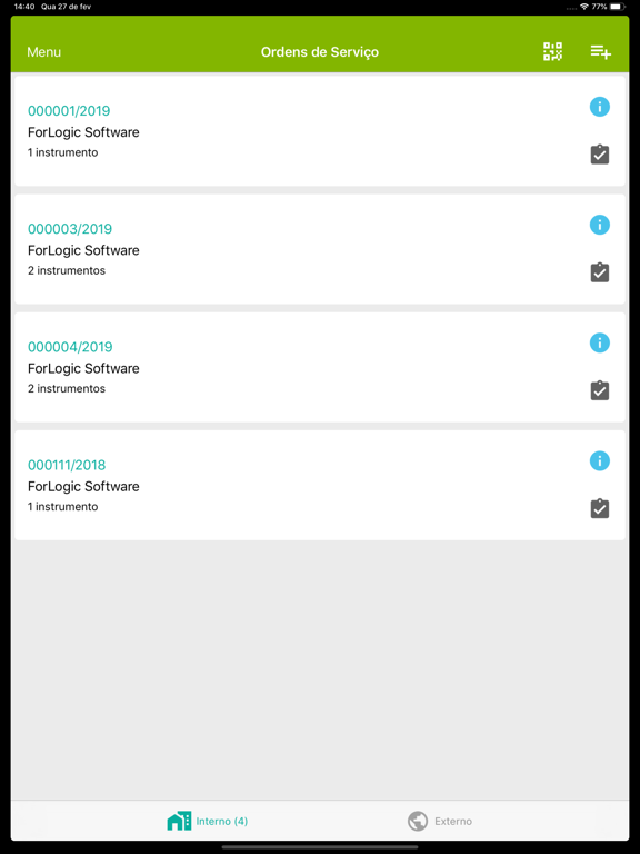 Screenshot #4 pour MyLogical Coletor