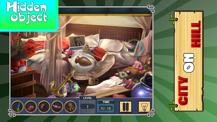 City on Hill : Hidden Objects