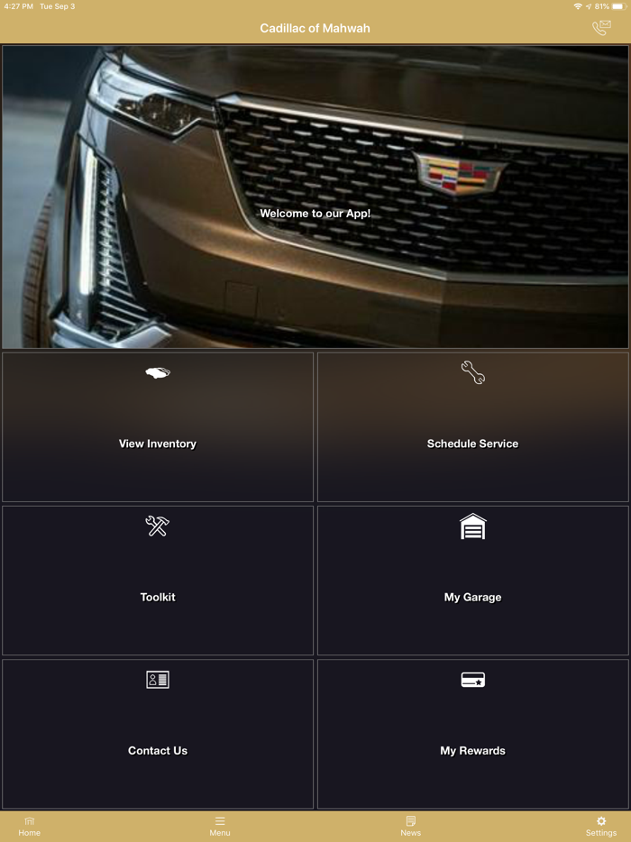 Cadillac of Mahwah DealerApp