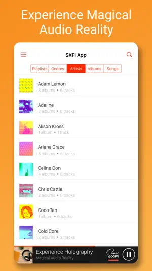 SXFI App screenshot 1