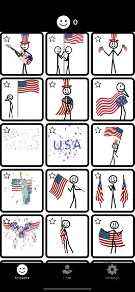 Game screenshot Stickmoji American Stickers hack