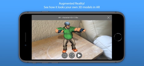 Artist 3D Viewer - Découvrez comment l'application intègre vos créations 3D dans des environnements réels, permettant une visualisation interactive et une contextualisation précise.