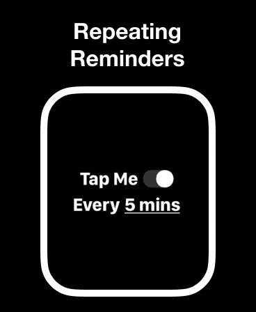 Screenshot #1 pour Tap Me Every X Minutes