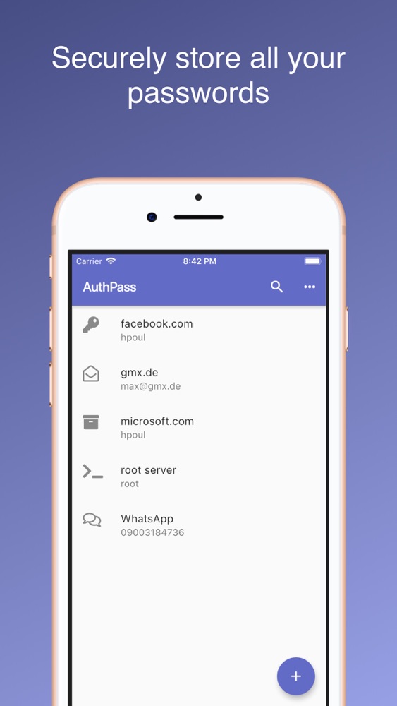 AuthPass - Password Manager App for iPhone - Free Download ...