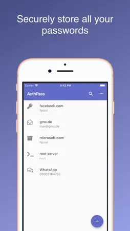 AuthPass   Password Manager screenshot 1