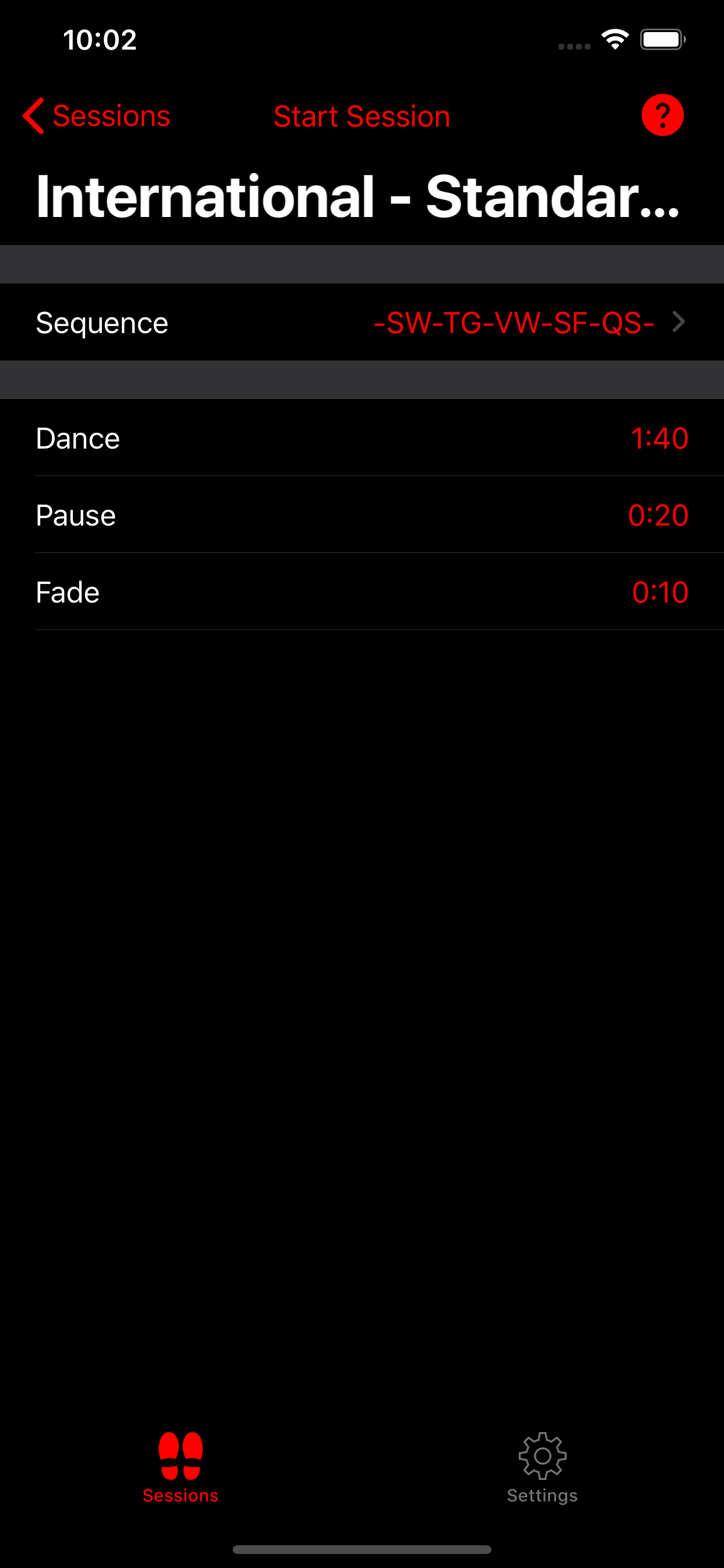 Ballroom Competition Trainer L