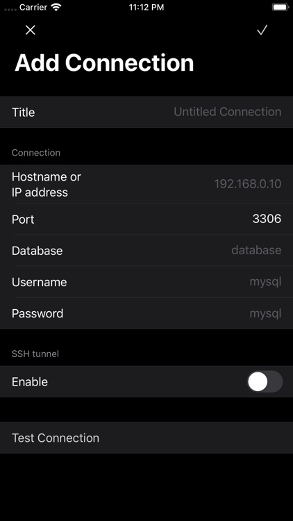 MySQL Commander for iPhone screenshot-6