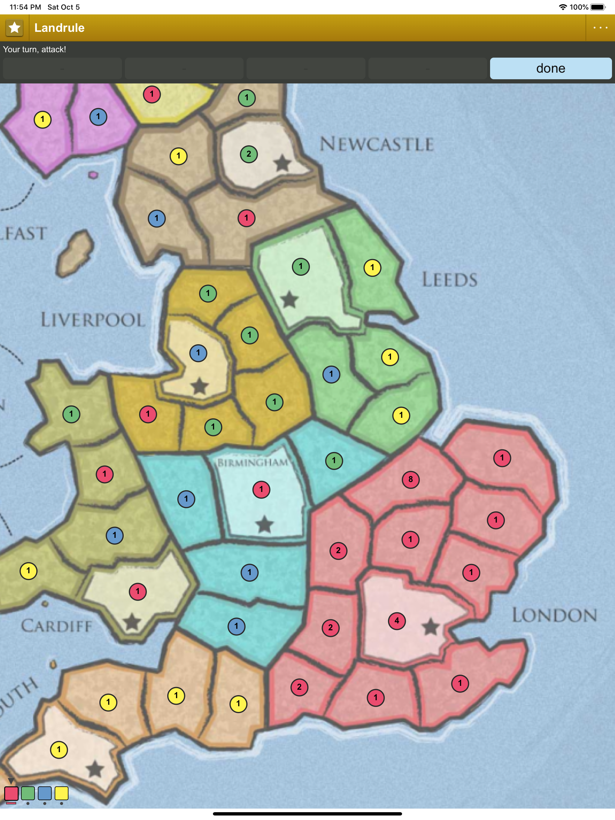 Landrule Strategy of War