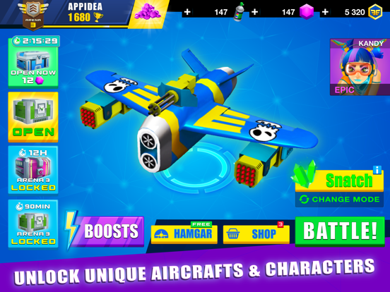 Hero Wings iPad screenshot 3 - Games app