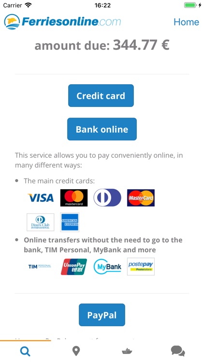 Ferries on line screenshot-5