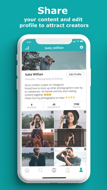 Kanekt - Creators' Network screenshot-3