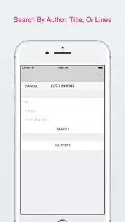 poem db iphone screenshot 1