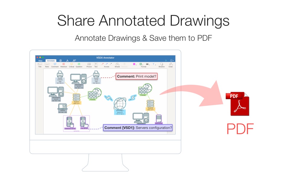#4. VSDX Annotator for Visio files (macOS) 由: Nektony LLC