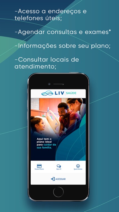 LIV Saúde Screenshot 3 - AppWisp.com LIV Saúde Screenshot 3 - AppWisp.com