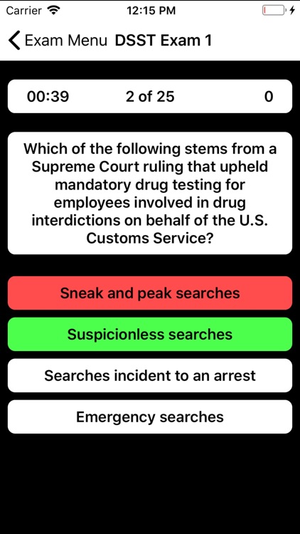 DSST Law Enforcement Prep screenshot-4