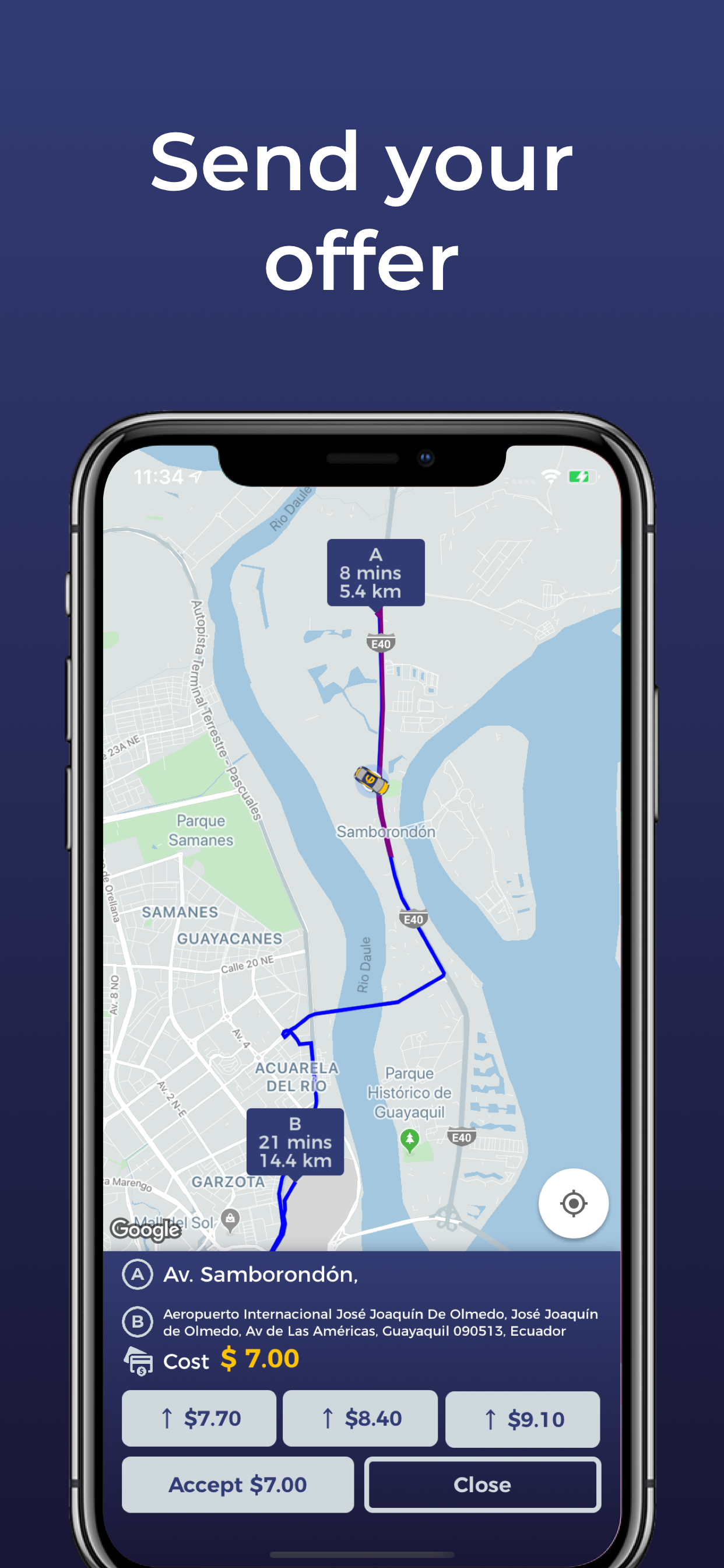 GMe Driver: Make money driving screenshot 3