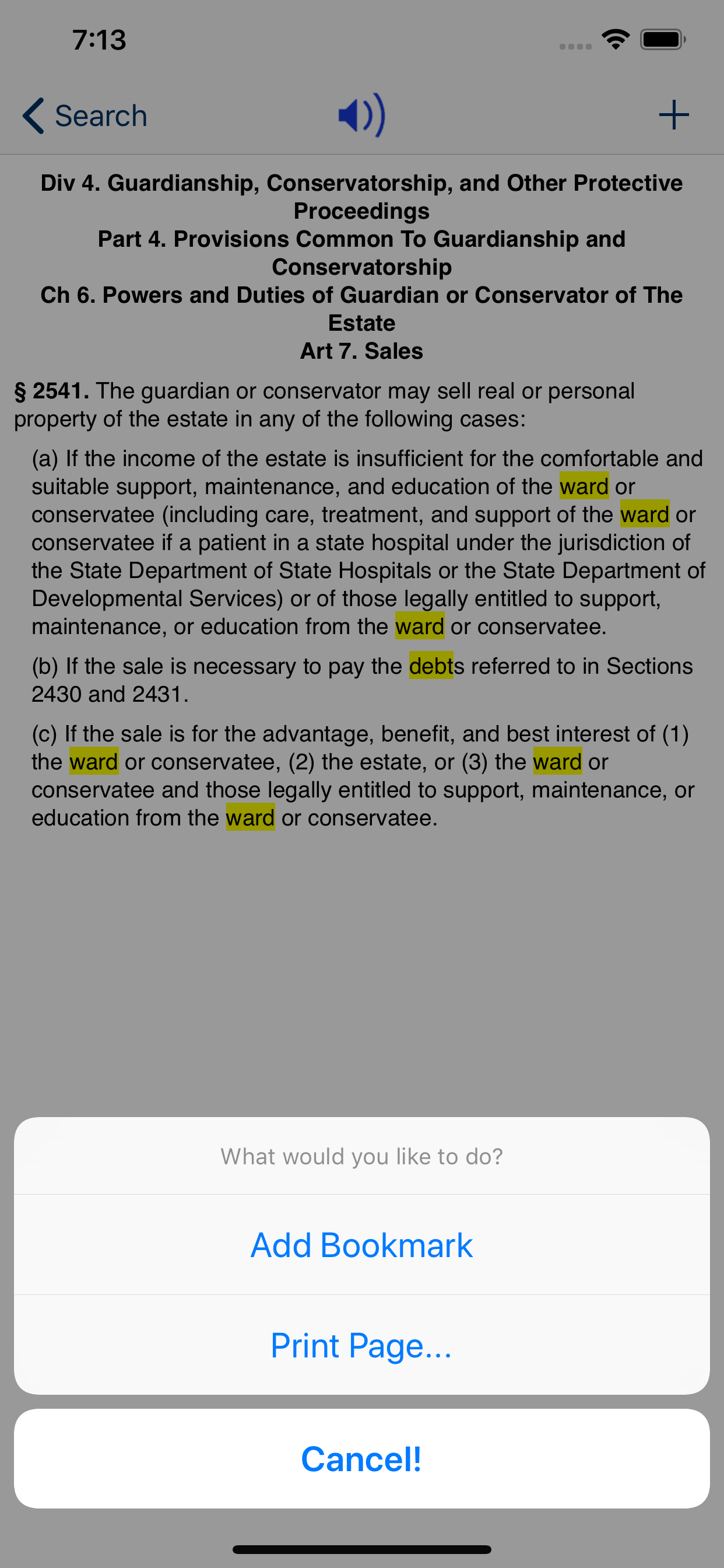 CA Probate Code 2026 screenshot 4