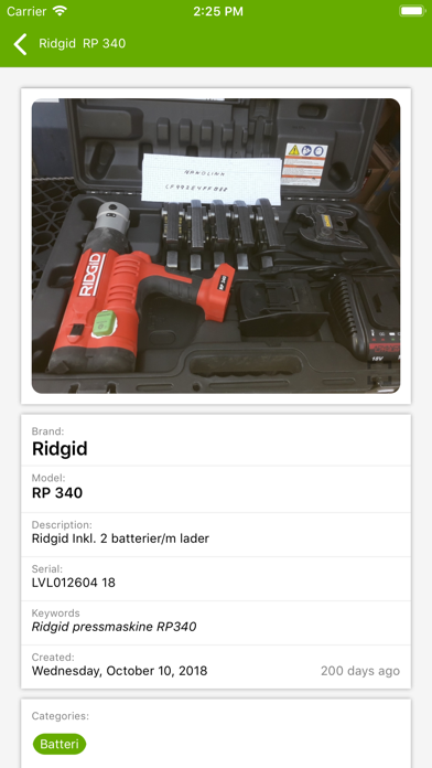 App screenshot
