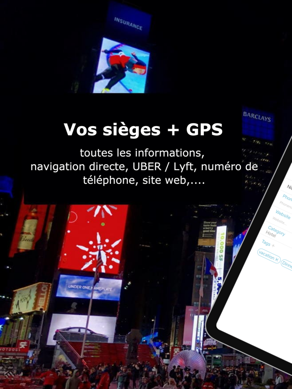 Screenshot #5 pour PoIMap-lieux dans le monde
