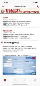 Tell City Athletics - Indiana screenshot #2 for iPhone