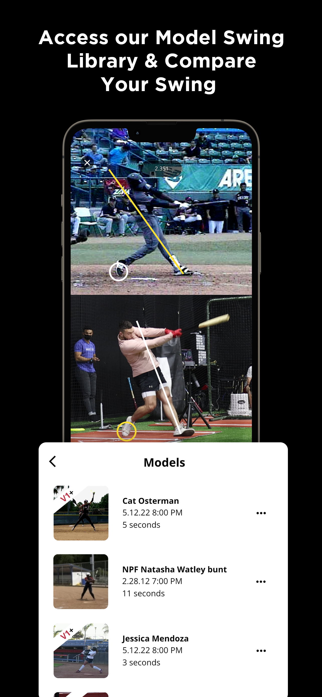 V1 Baseball: Swing Analyzer