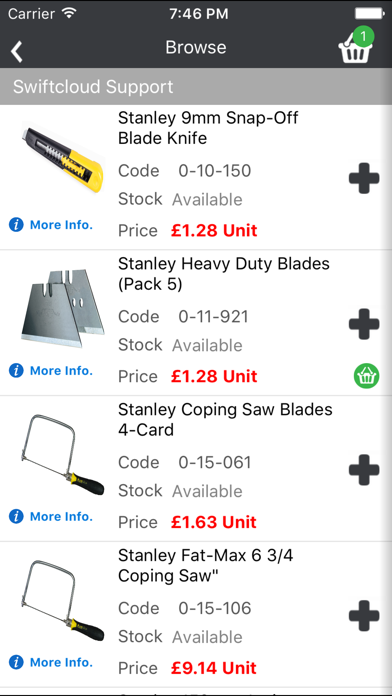 Ace Fixings Screenshot